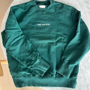 Aime Leon Dore green crewneck